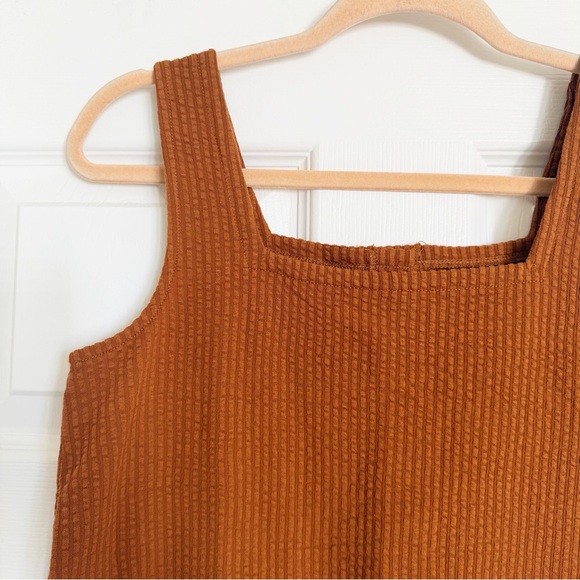 Madewell Knit Seersucker Patch Pocket Tank - Picture 4 of 6